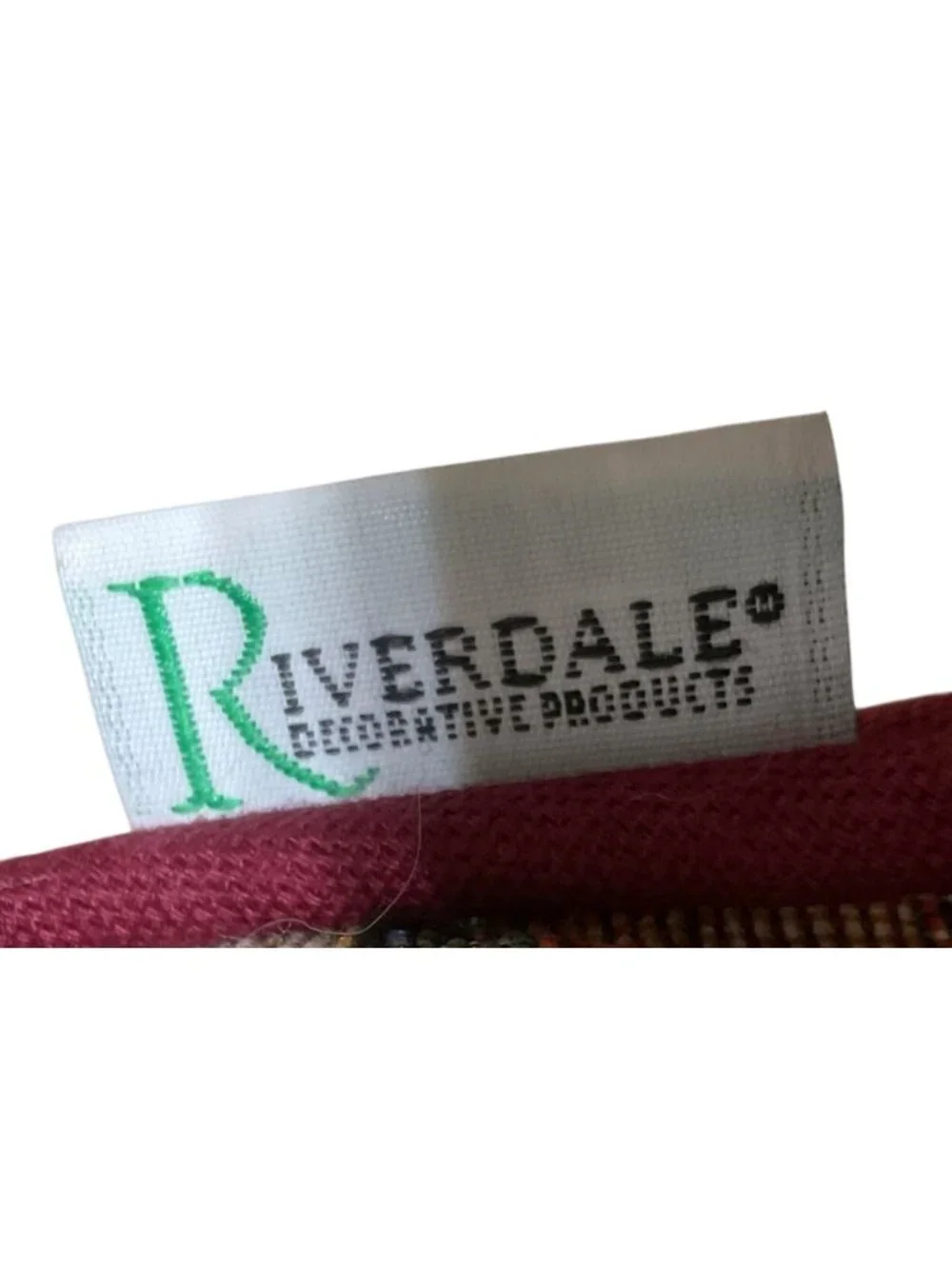 Vtg Riverdale Tapestry Pillow Cat Cardinal Squirrel Bird Feeder Decorative 16x16